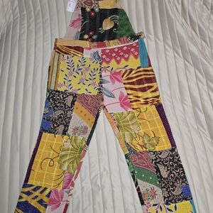 Kantha Patchwork Overalls